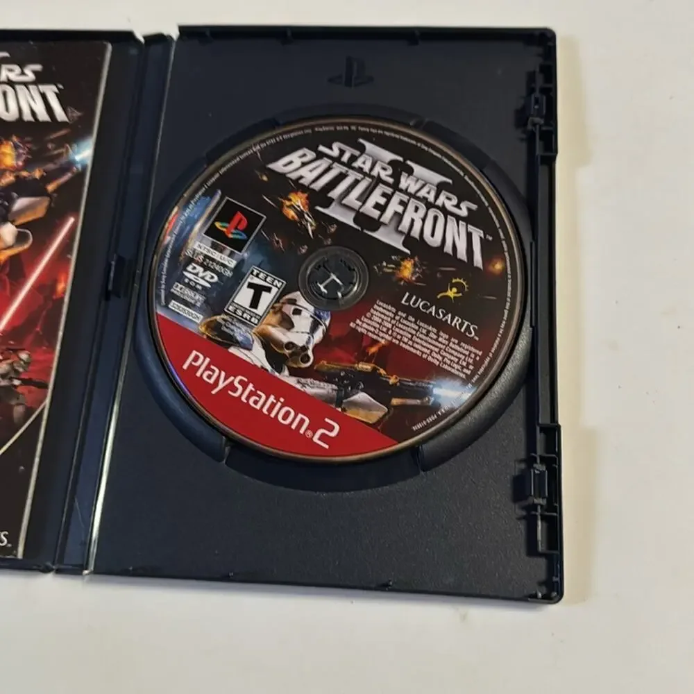 Star Wars: Battlefront II Greatest Hits Sony PlayStation 2 PS2 USED